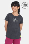 Rosaline Girls Bounds Easy Movement Top - Black Beauty — thumbnail 1
